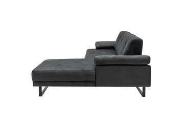 Kitimat Divansofa 3-seters - Antrasitt - Møbler - Sofaer - Sofaer med sjeselong - 3 seters sofa med divan