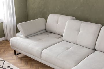 Kitimat Divansofa 3-seters - Beige - Møbler - Sofaer - Sofaer med sjeselong - 3 seters sofa med divan