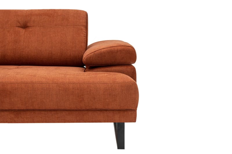 Kitimat Divansofa 3-seters - Oransje - Møbler - Sofaer - Sofaer med sjeselong - 3 seters sofa med divan