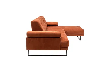 Kitimat Divansofa 3-seters - Oransje - Møbler - Sofaer - Sofaer med sjeselong - 3 seters sofa med divan