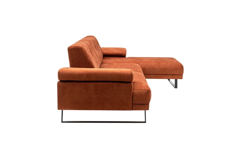 Kitimat Divansofa 3-seters - Oransje - Møbler - Sofaer - Sofaer med sjeselong - 3 seters sofa med divan
