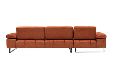 Kitimat Divansofa 3-seters - Oransje - Møbler - Sofaer - Sofaer med sjeselong - 3 seters sofa med divan