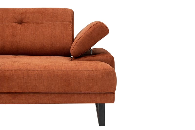 Kitimat Divansofa 3-seters - Oransje - Møbler - Sofaer - Sofaer med sjeselong - 3 seters sofa med divan