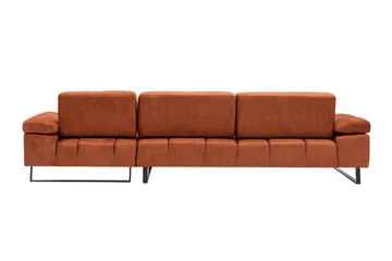Kitimat Divansofa 3-seters - Oransje - Møbler - Sofaer - Sofaer med sjeselong - 3 seters sofa med divan