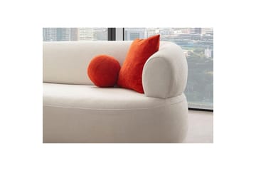 Kollumber Sofa med divan 3-seter - Hvit - Møbler - Sofaer - Sofaer med sjeselong - 3 seters sofa med divan