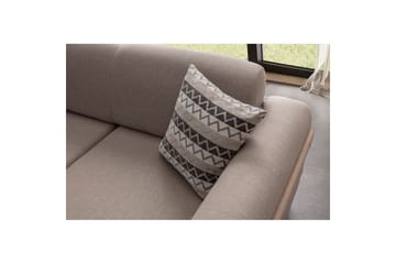 Latrona Sofa med divan 3-seter - Kremhvit - Møbler - Sofaer - Sofaer med sjeselong - 3 seters sofa med divan