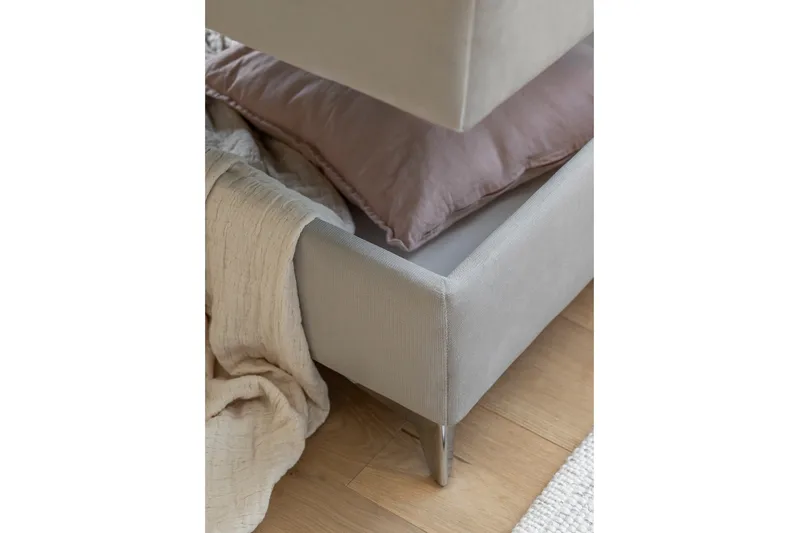 Laurece Sjeselongsofa Venstre - Beige - Møbler - Sofaer - Fløyelssofaer