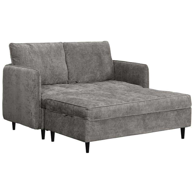 Lindhus Sofa med Divan 3-seter - Grå - Møbler - Sofaer - Sofaer med sjeselong - 3 seters sofa med divan