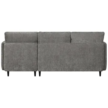 Lindhus Sofa med Divan 3-seter - Grå - Møbler - Sofaer - Sofaer med sjeselong - 3 seters sofa med divan