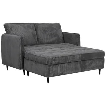 Lindhus Sofa med Divan 3-seter - Grå - Møbler - Sofaer - Sofaer med sjeselong - 3 seters sofa med divan