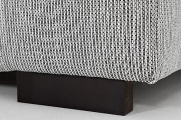 Link 4-seters Høyrevendt L-formet Large Sjeselongsofa i Stoff - Lys grå - Møbler - Sofaer - Sofaer med sjeselong - 4 seters sofa med divan