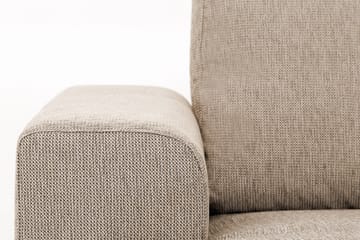 Link 4-seters Venstrevendt L-formet Large Sjeselongsofa i Stoff - Beige - Møbler - Sofaer - Sofaer med sjeselong - 4 seters sofa med divan