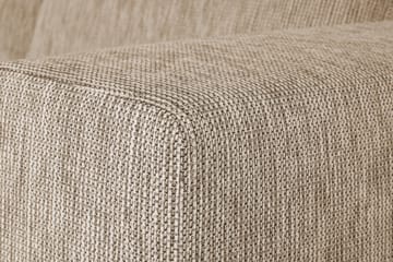 Link 4-seters Venstrevendt L-formet Large Sjeselongsofa i Stoff - Beige - Møbler - Sofaer - Sofaer med sjeselong - 4 seters sofa med divan