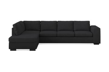 Link 4-seters Venstrevendt L-formet Large Sjeselongsofa i Stoff
