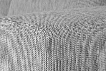 Link 4-seters Venstrevendt L-formet Sjeselongsofa i Stoff - Lys grå - Møbler - Sofaer - Sofaer med sjeselong - 4 seters sofa med divan