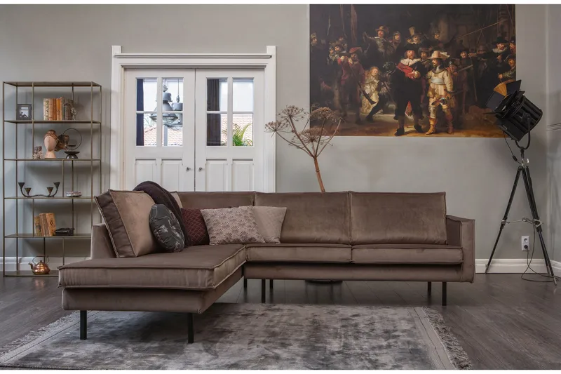 Lissbon Hjørnesofa - Møbler - Sofaer - Sofaer med sjeselong - 3 seters sofa med divan