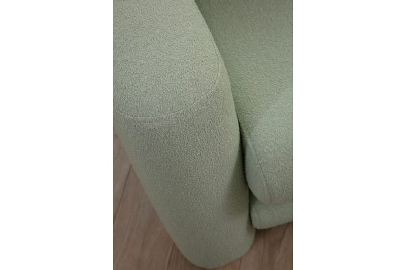 Makhan Sofa med Sjeselong 3-seter - Grønn - Møbler - Sofaer - Sofaer med sjeselong - 3 seters sofa med divan