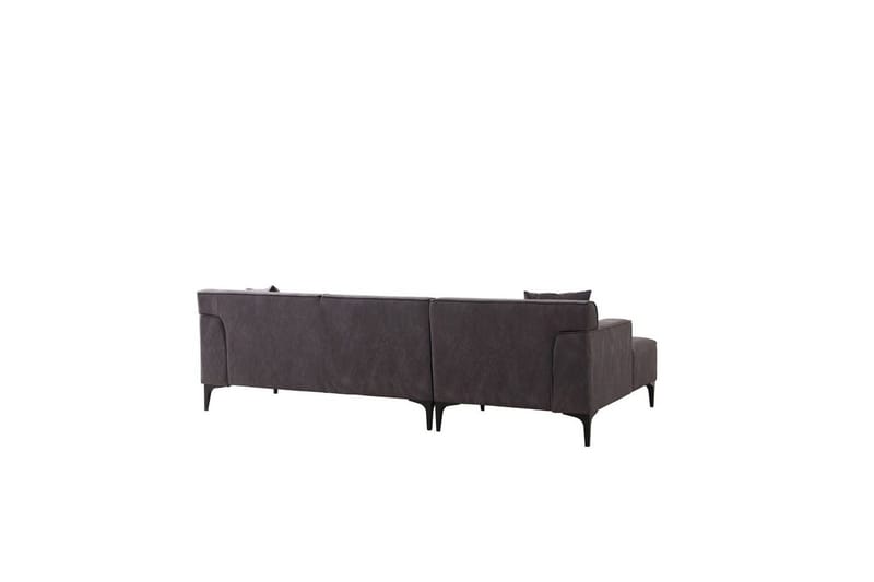 Malpani Sofa med Divan 3-sits - Antrasitt - Møbler - Sofaer - Sofaer med sjeselong - 3 seters sofa med divan