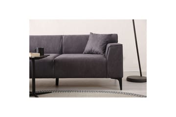 Malpani Sofa med Divan 3-sits - Antrasitt - Møbler - Sofaer - Sofaer med sjeselong - 3 seters sofa med divan