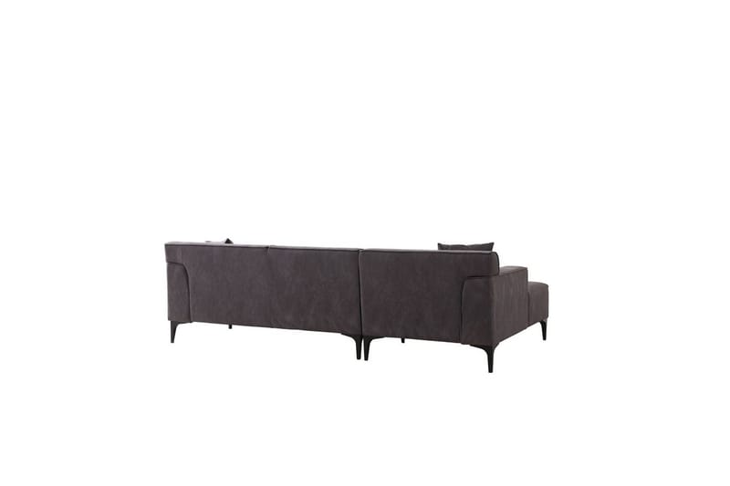 Malpani Sofa med Divan 3-sits - Antrasitt - Møbler - Sofaer - Sofaer med sjeselong - 3 seters sofa med divan