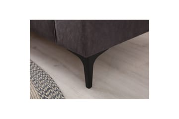 Malpani Sofa med Divan 3-sits - Antrasitt - Møbler - Sofaer - Sofaer med sjeselong - 3 seters sofa med divan