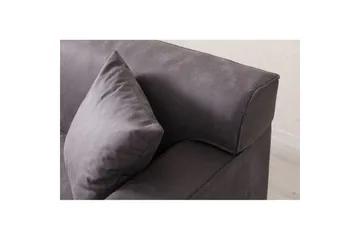 Malpani Sofa med Divan 3-sits - Antrasitt - Møbler - Sofaer - Sofaer med sjeselong - 3 seters sofa med divan