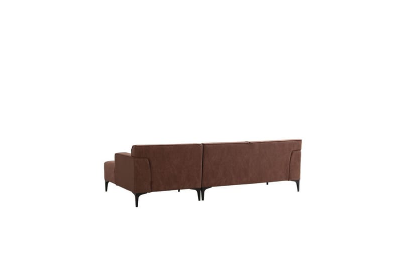 Malpani Sofa med Divan 3-sits - Cognac - Møbler - Sofaer - Sofaer med sjeselong - 4 seters sofa med divan