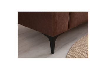 Malpani Sofa med Divan 3-sits - Cognac - Møbler - Sofaer - Sofaer med sjeselong - 4 seters sofa med divan