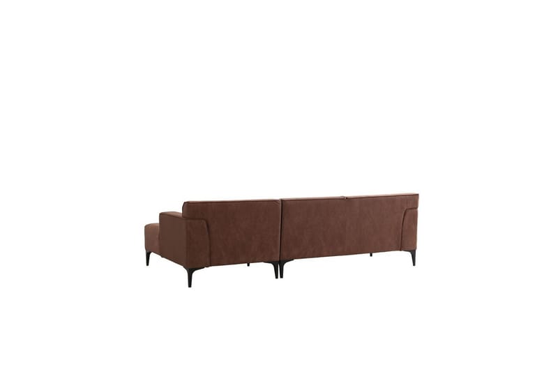 Malpani Sofa med Divan 3-sits - Cognac - Møbler - Sofaer - Sofaer med sjeselong - 4 seters sofa med divan