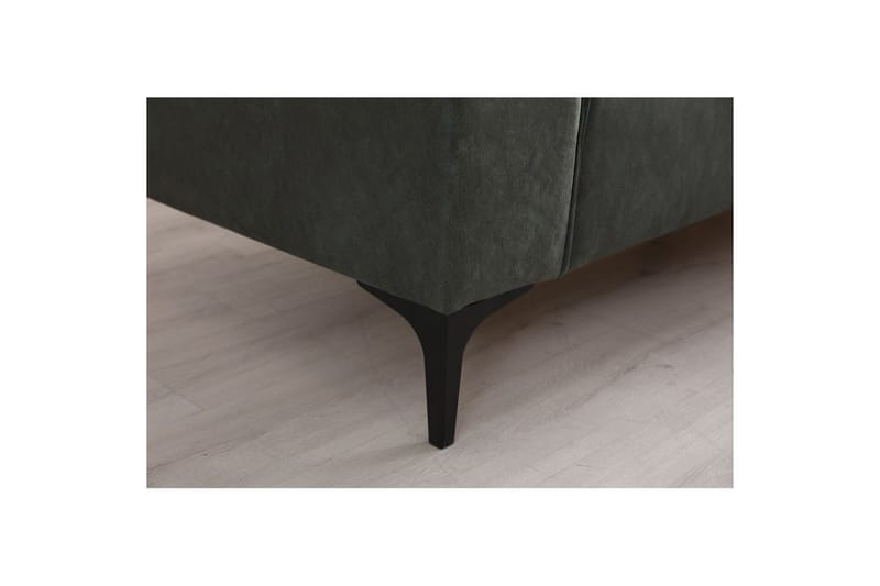 Malpani Sofa med Divan 3-sits - Grønn - Møbler - Sofaer - Sofaer med sjeselong - 4 seters sofa med divan