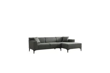 Malpani Sofa med Divan 3-sits - Grønn - Møbler - Sofaer - Sofaer med sjeselong - 4 seters sofa med divan