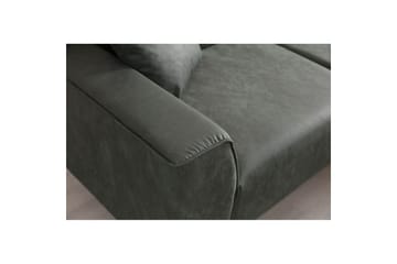Malpani Sofa med Divan 3-sits - Grønn - Møbler - Sofaer - Sofaer med sjeselong - 4 seters sofa med divan