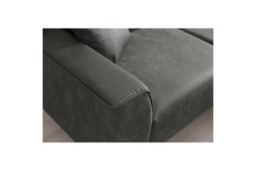 Malpani Sofa med Divan 3-sits - Grønn - Møbler - Sofaer - Sofaer med sjeselong - 4 seters sofa med divan