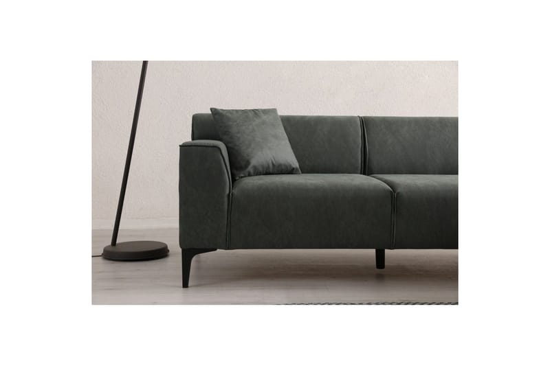Malpani Sofa med Divan 3-sits - Grønn - Møbler - Sofaer - Sofaer med sjeselong - 4 seters sofa med divan