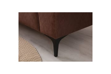 Malpani Sofa med Divan 4-sits - Cognac - Møbler - Sofaer - Sofaer med sjeselong - 4 seters sofa med divan