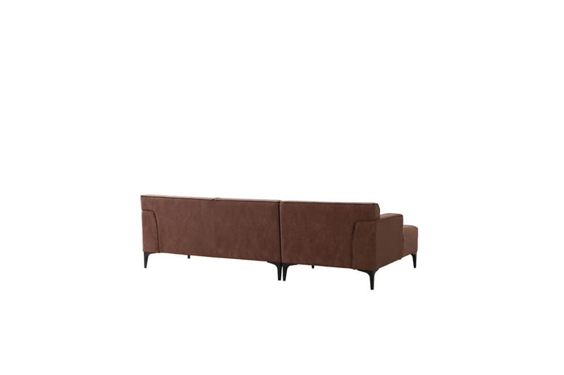 Malpani Sofa med Divan 4-sits - Cognac - Møbler - Sofaer - Sofaer med sjeselong - 4 seters sofa med divan
