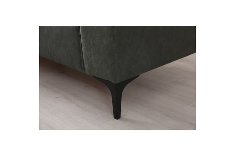 Malpani Sofa med Divan 4-sits - Grønn - Møbler - Sofaer - Sofaer med sjeselong - 4 seters sofa med divan