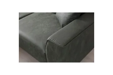Malpani Sofa med Divan 4-sits - Grønn - Møbler - Sofaer - Sofaer med sjeselong - 4 seters sofa med divan