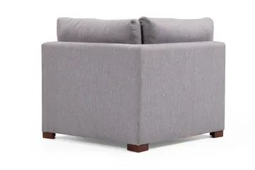 Mamerto Sofa m. Divan 4-seters - Lysegrå - Møbler - Sofaer - Sofaer med sjeselong - 4 seters sofa med divan