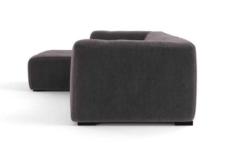 Marlow 3-seters Boblete Divansofa venstre - Grå - Møbler - Sofaer - Sofaer med sjeselong - 3 seters sofa med divan