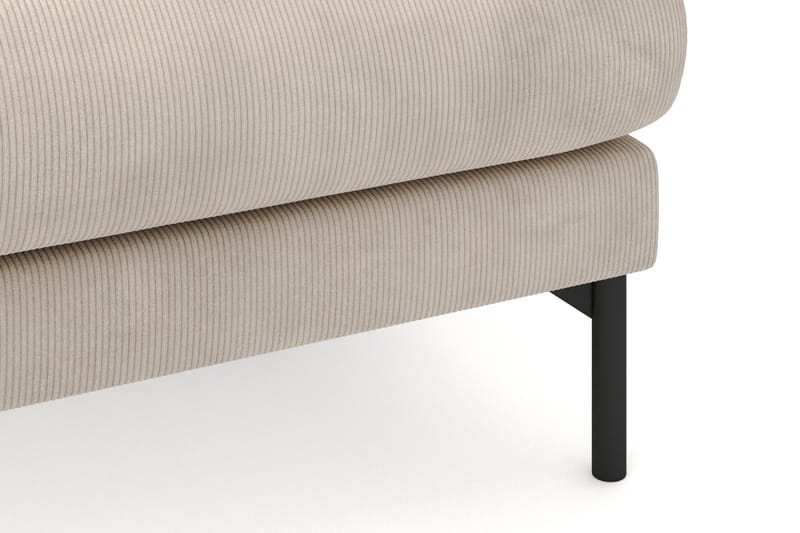 Menard 3-seters Høyrevendt L-formet Divansofa i Manchester - Greige - Møbler - Sofaer - Sofaer med sjeselong - 4 seters sofa med divan