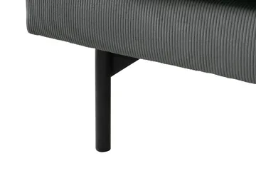 Menard 4-seters Høyrevendt Dyp L-formet Sjeselongsofa i Manchester - Grå - Møbler - Sofaer - Sofaer med sjeselong - 4 seters sofa med divan