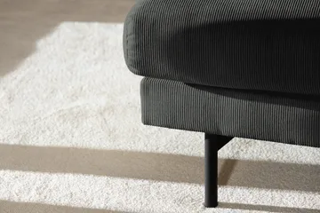 Menard 4-seters Høyrevendt Dyp L-formet Sjeselongsofa i Manchester - Grå - Møbler - Sofaer - Sofaer med sjeselong - 4 seters sofa med divan