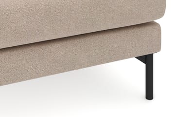 Menard 4-seters Høyrevendt Dyp L-formet Sjeselongsofa i Stoff - Beige - Møbler - Sofaer - Sofaer med sjeselong - 4 seters sofa med divan