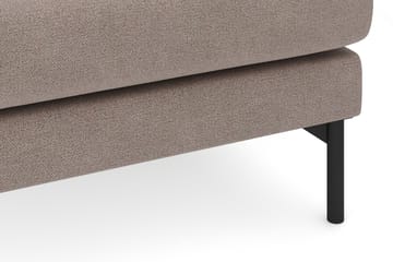 Menard 4-seters Høyrevendt Dyp L-formet Sjeselongsofa i Stoff - Brun - Møbler - Sofaer - Sofaer med sjeselong - 4 seters sofa med divan