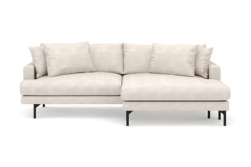 Menard 4-seters Høyrevendt L-formet Divansofa i Stoff