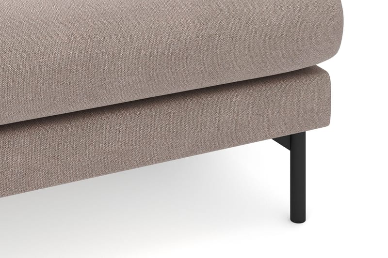 Menard 4-seters Høyrevendt L-formet Divansofa i Stoff - Brun - Møbler - Sofaer - Sofaer med sjeselong - 4 seters sofa med divan