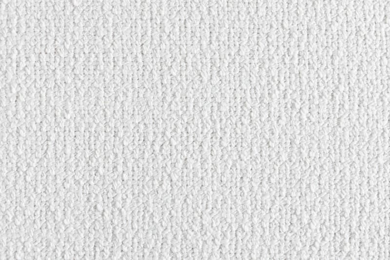 Menard 4-seters Høyrevendt L-formet Sjeselongsofa i Stoff - Hvit - Møbler - Sofaer - Sofaer med sjeselong - 4 seters sofa med divan