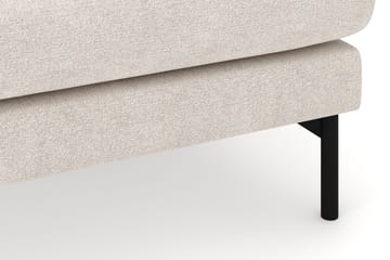 Menard 4-seters Høyrevendt Stor U-formet Dyp Sofa med Divan og Sjeselong i Stoff - Beige - Møbler - Sofaer - Sofaer med sjeselong - 4 seters sofa med divan