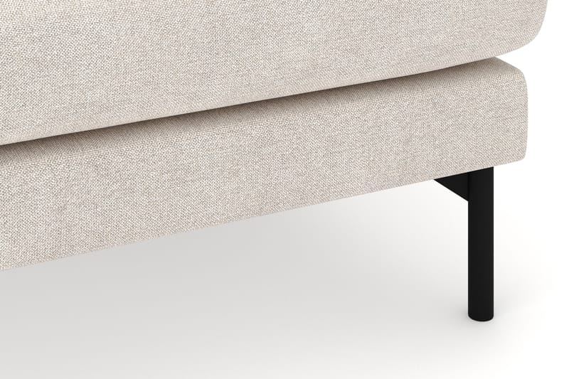 Menard 4-seters Høyrevendt Stor U-formet Dyp Sofa med Divan og Sjeselong i Stoff - Beige - Møbler - Sofaer - Sofaer med sjeselong - 4 seters sofa med divan
